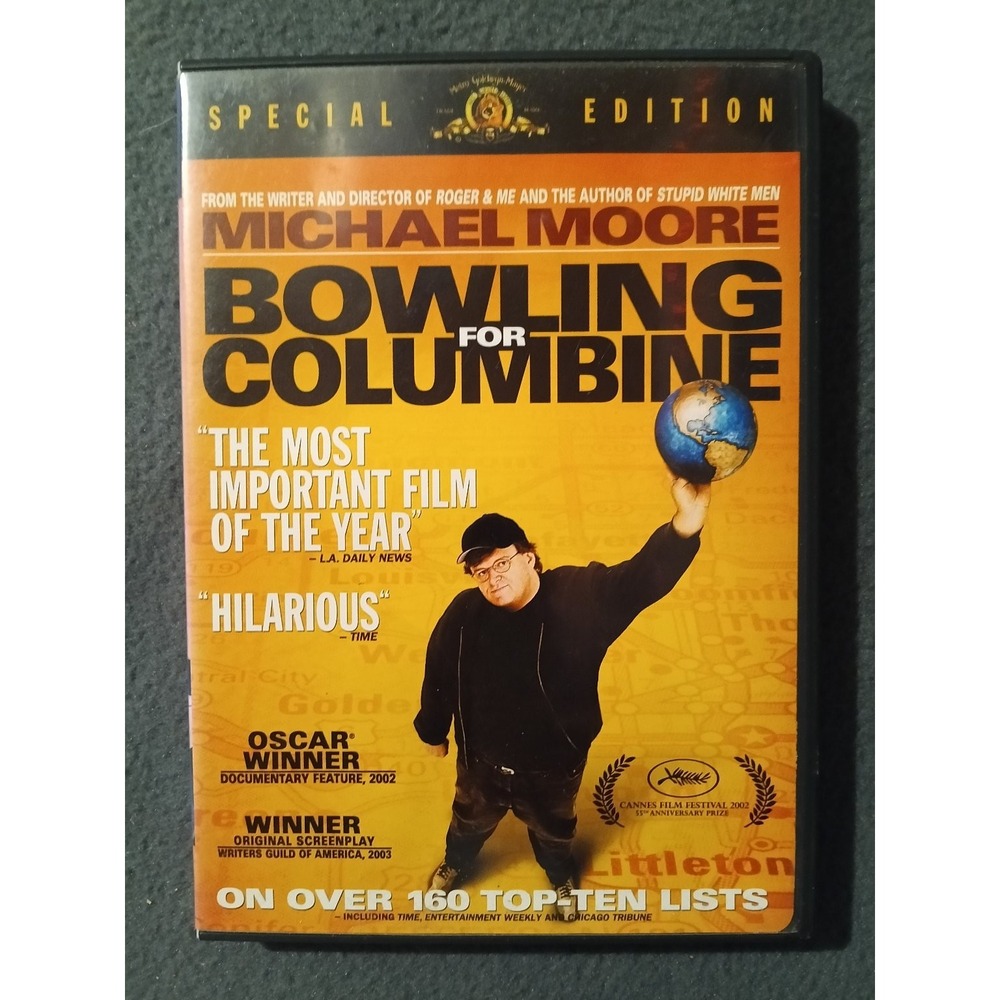 Bowling for Columbine DVD 2002 Special Edition Michael Moore Documentary